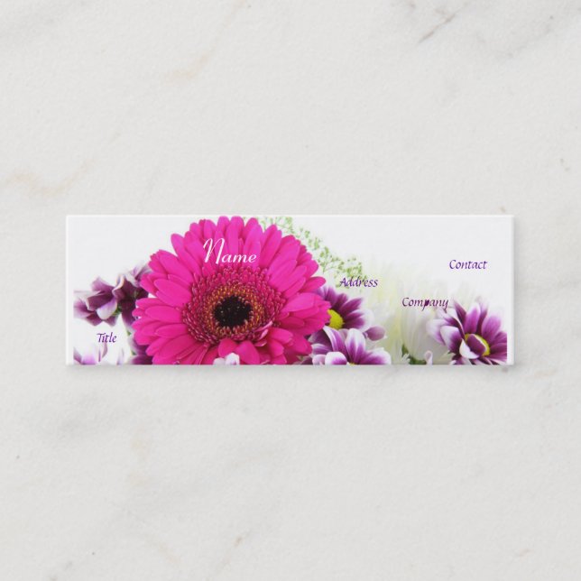 Carte de visite mariage (Devant)