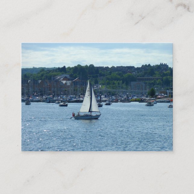 Carte De Visite Marina de Cardiff (Devant)