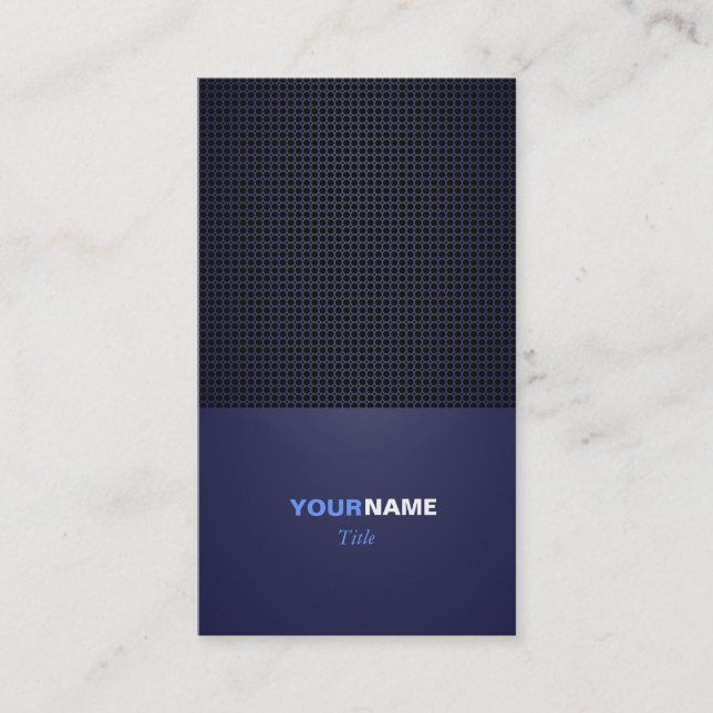 Carte De Visite Marine (Devant)