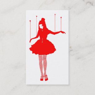 Carte De Visite marionnette amour