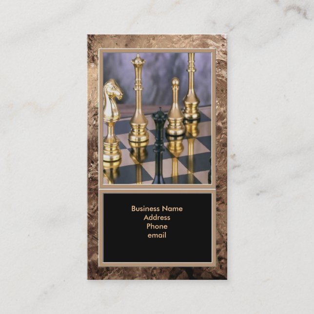 Carte de visite marketing (Devant)