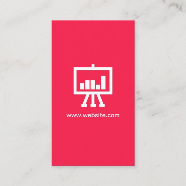 Carte De Visite Marketing numérique / Vibrant (Devant)