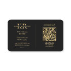 Marketing professionnel Elegant Noir moderne