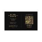 Marketing professionnel Elegant Noir moderne