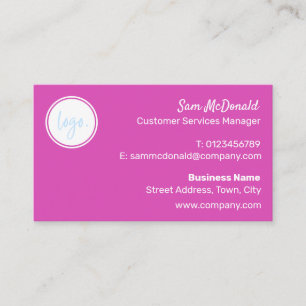 CARTE DE VISITE MARQUE DE LA COMPAGNIE DE LOGO D'ENTREPRISE DE COU