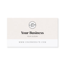 Marque d'entreprise personnalisée minimale