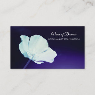 Carte De Visite Marque déposée de la boutique florale de la Marine