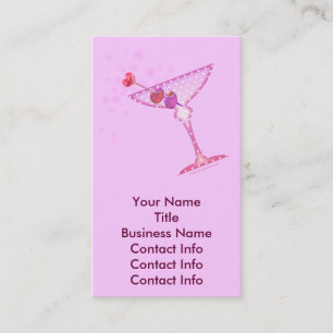 Carte de visite - MARTINI ROSE