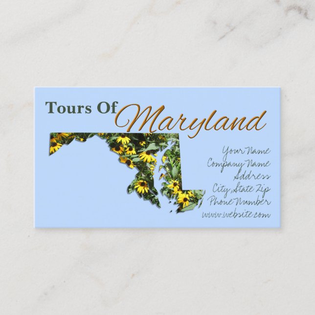 Carte de visite - MARYLAND (Devant)