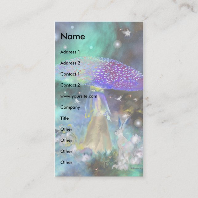 Carte De Visite Mascarade (Devant)