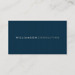 CARTE DE VISITE MASCULINE :: simple pinstripe 3