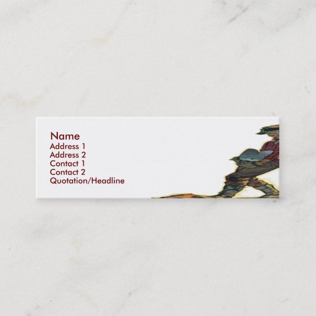 Carte de visite Mason (Devant)