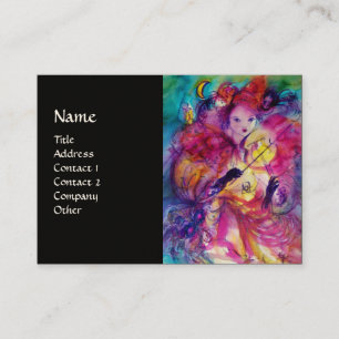 Carte De Visite MASQUERADE NUIT, Décor, Artiste de théâtre