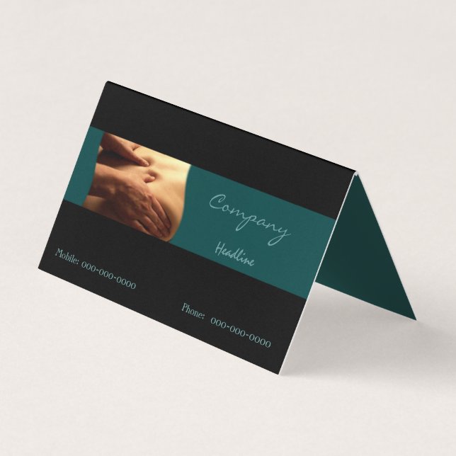 Carte De Visite Massage (Devant)
