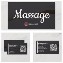 Massage Thérapie Design Modèle
