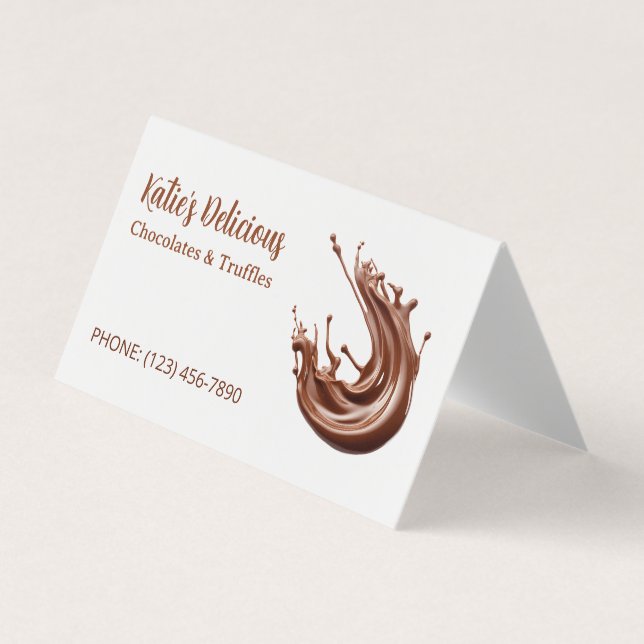 Carte De Visite Master Chocolatier QR (Devant)