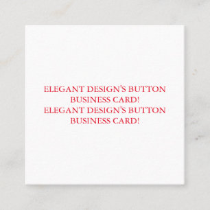 carte de visite mat standard carré de 2,5 po x 2,