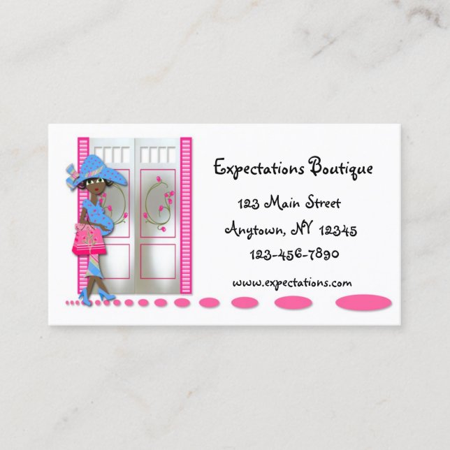 Carte De Visite Maternité (Devant)