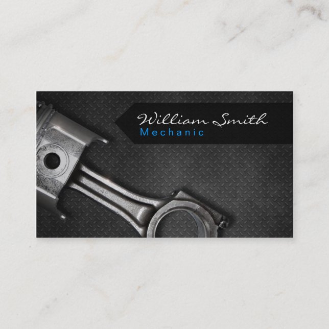 Carte De Visite Mechanic business card (Devant)