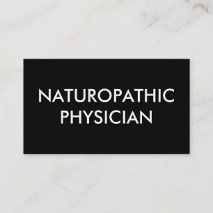 Carte De Visite médecin de naturopathique