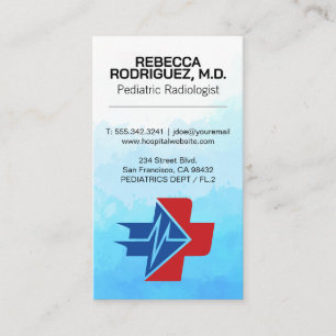 Carte De Visite Médecine   Logo des soins de santé