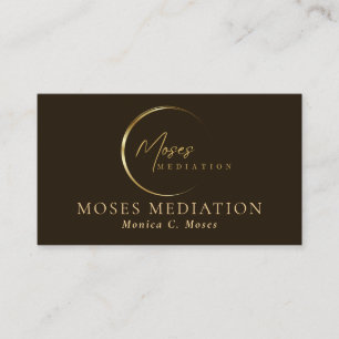 Carte De Visite Médiation Moses I Monica Moses