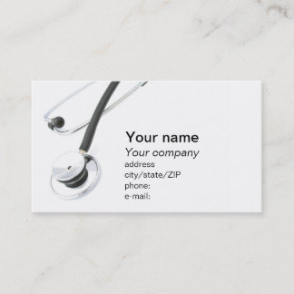 Carte de visite Médicale