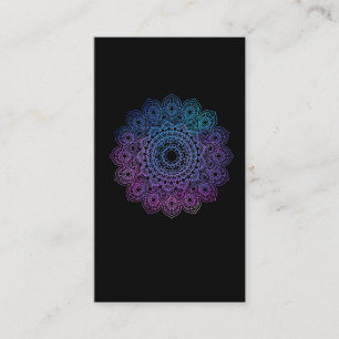 Carte De Visite Méditation de Chakra de guérison spirituelle Reiki