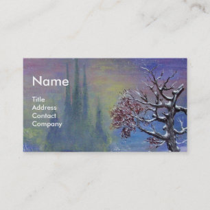 Carte De Visite MÉDITATION D'UN MONogramme DE NUIT