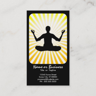 Carte De Visite méditation : rétros rayons