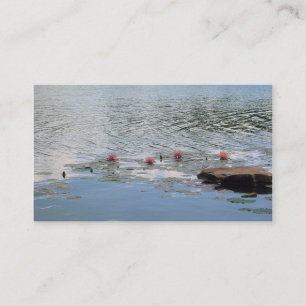 Carte De Visite Méditation Sur L'Eau