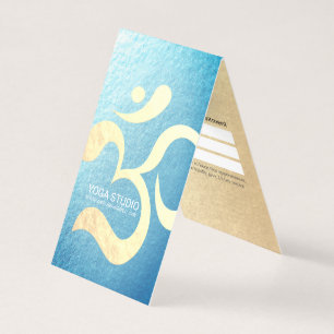 Carte De Visite Méditation Yoga Instructeur OM Symbole Prix