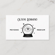 Médium psychologique minimaliste noir blanc mystiq