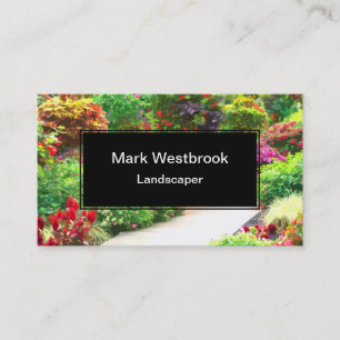 Carte De Visite Meilleur jardin paysager
