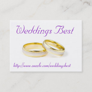 Carte De Visite Meilleur mariage