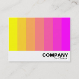 Carte De Visite Mélange de couleurs - Jaune à Magenta