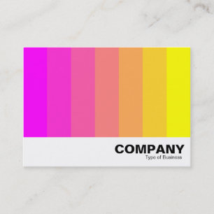 Carte De Visite Mélange de couleurs - Magenta à Jaune