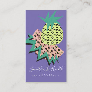 Carte De Visite Mélange De Milk-Shake De Fruit De Pop De Pastèque