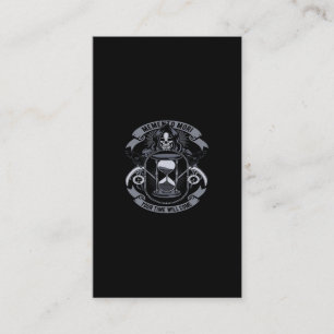 Carte De Visite memento mori your time will come