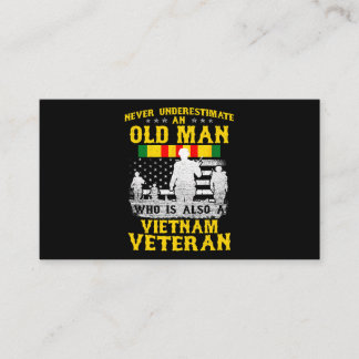 Carte De Visite Men Papa Grand-père Vietnam Vintage Shirt Men
