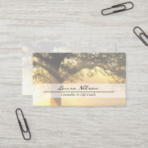 Carte De Visite Mentor à la mode moderne d'entraîneur de la vie