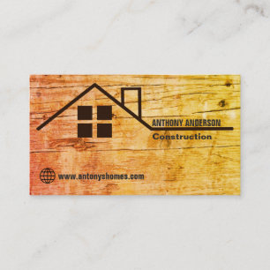 Carte De Visite menuiserie de construction