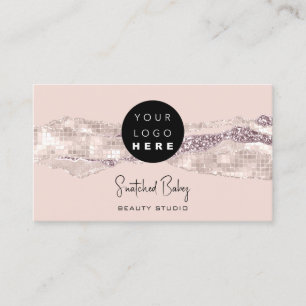 Carte De Visite Merci Logo QR Code Boutique en ligne Parties scint