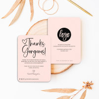 Merci Minimal magnifique Merci client Script