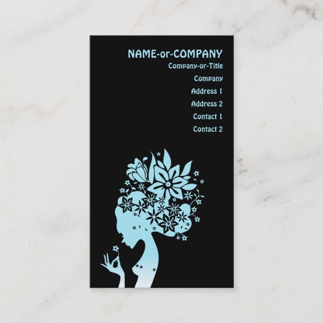 Carte De Visite mère nature (Devant)