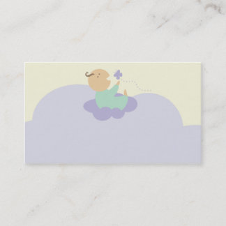 carte de visite merveilleux de produits de bébé de