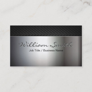 Carte De Visite Métal business card