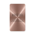 Métal en acier en bronze