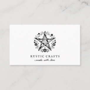 Carte De Visite Métier rustique