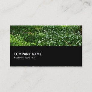 Carte De Visite Mi-chemin 0143 - Fleurs de bois